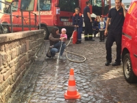 Feuerwehr präsentierte sich auf dem Bauernmarkt