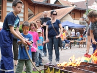 Jugendfeuerwehr unterstützt Familientag der Werbegemeinschaft