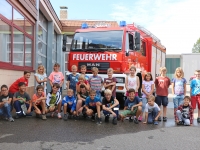 Spiel und Spaß bei der Feuerwehr