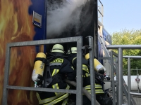 Besuch Atemschutz-Übungscontainer in Ettenheim