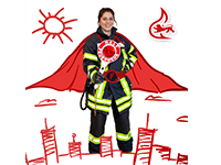 Feuerwehr-Aktionswoche – Superhelden gibt es wirklich. Werde Superheld